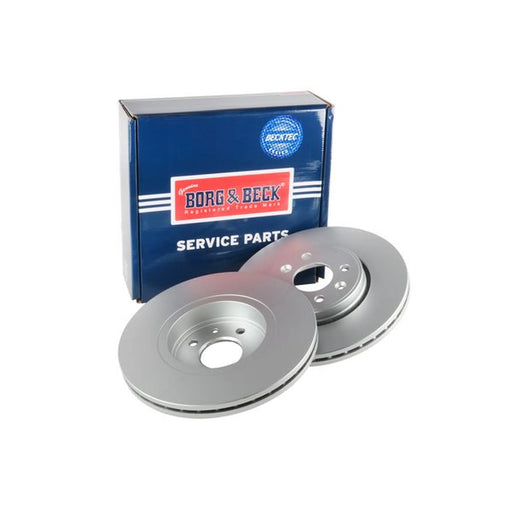 Borg & Beck 2 x Vented Front Brake Discs BBD4219