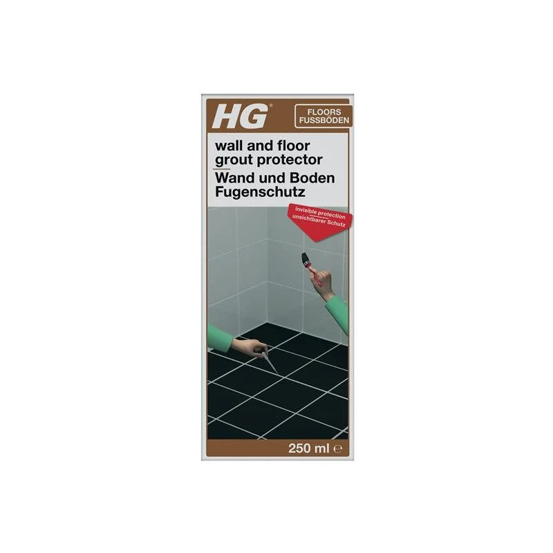 H G Wall & Floor Grout Protector 0.25L - Water & Stain Resistant