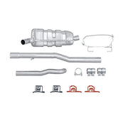 Hella End Silencer Rear 8LD 366 035-951