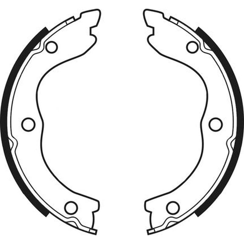 Abtex Brake Shoe Set Axle Kit ABS4081