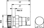 Hella 2AA 008 594-001 Control Lamp