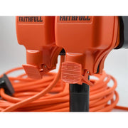 Faithfull Power Plus Outdoor Ground Spike Socket IP54 230V 15M 13A - FPPCRWSPIKE