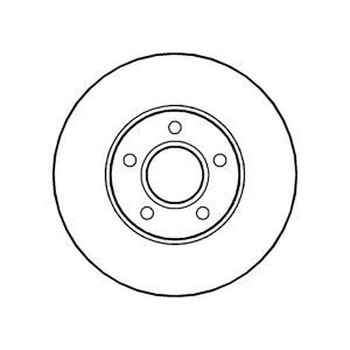 Abtex 2 x Vented Front Brake Discs BD1213V