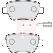 Apec Rear Brake Pad Set PAD2287