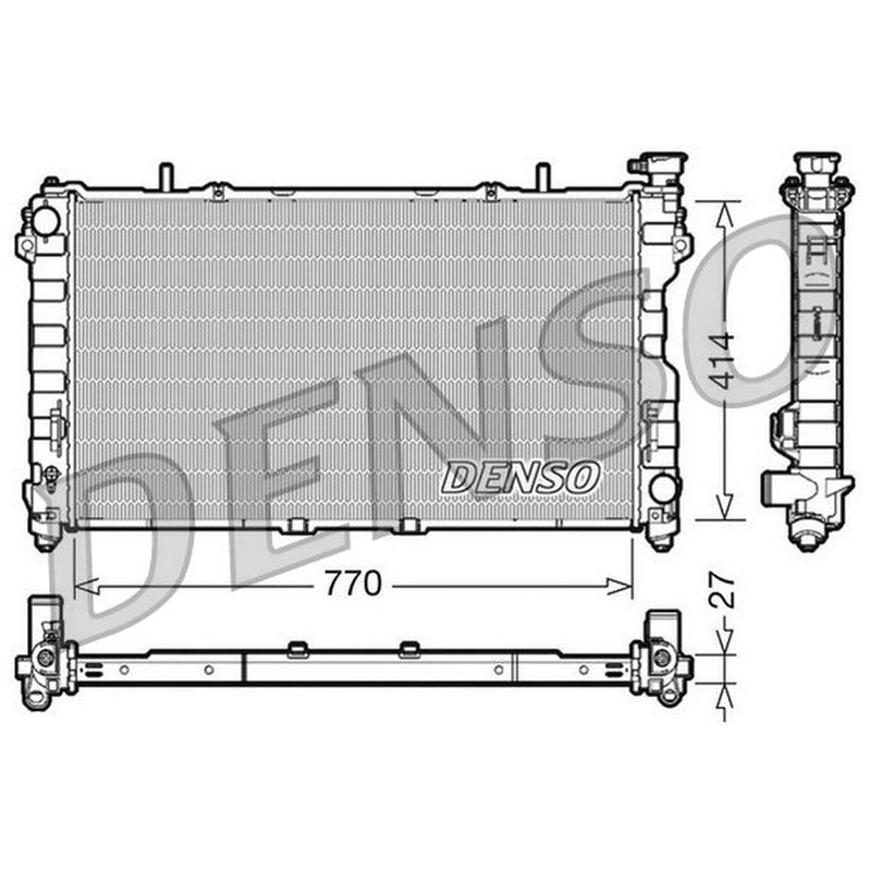 Denso Engine Radiator DRM06011