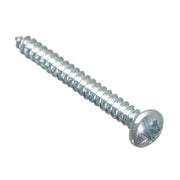 ForgeFix Self-Tapping Screw Pozi Compatible Pan Head ZP 1in x 4 ForgePack 40