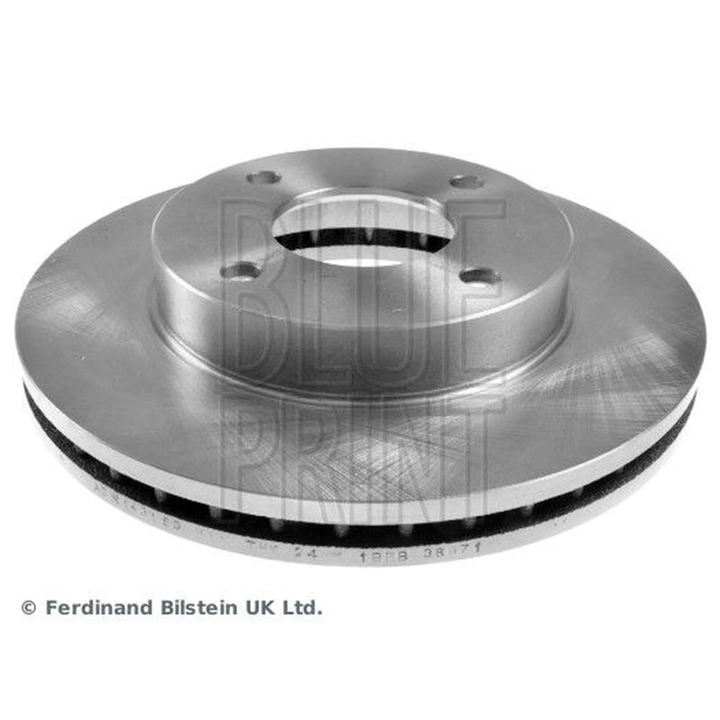 Blue Print 2 x Internally Vented Front Brake Discs ADN143150