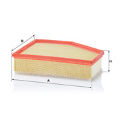 MANN-FILTER Engine Air Filter C 28 037