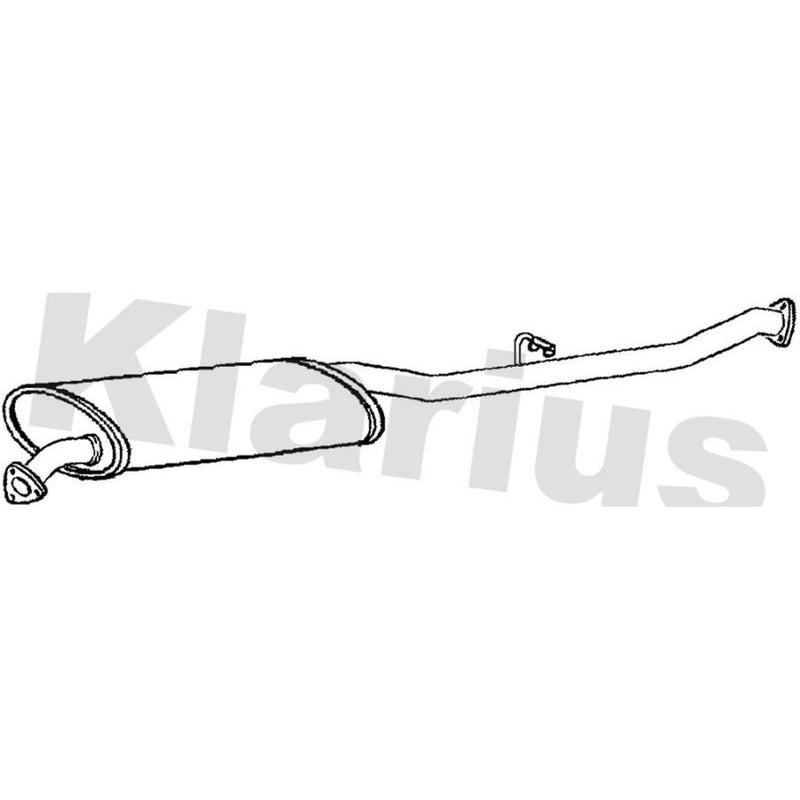 Klarius Box With Centre Pipe Centre TA4T