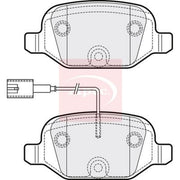 Apec Rear Brake Pad Set PAD1819