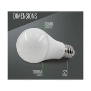 Lighthouse LED Lightbulb A60 800LM E27 - YDL-A60-10W