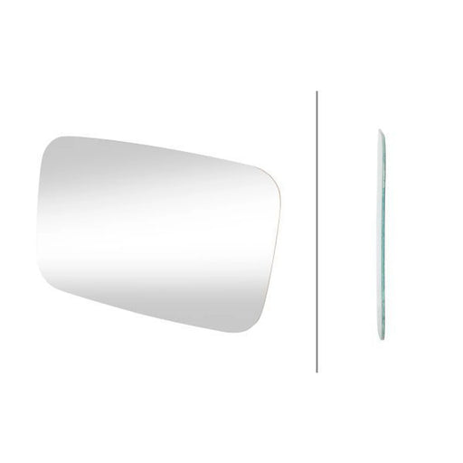 Hella Exterior Wing Mirror Glass both sides 9EY 562 033-003