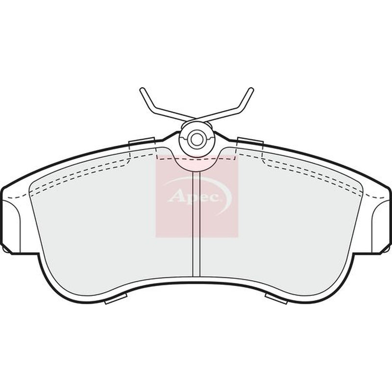 Apec Front Brake Pad Set PAD692