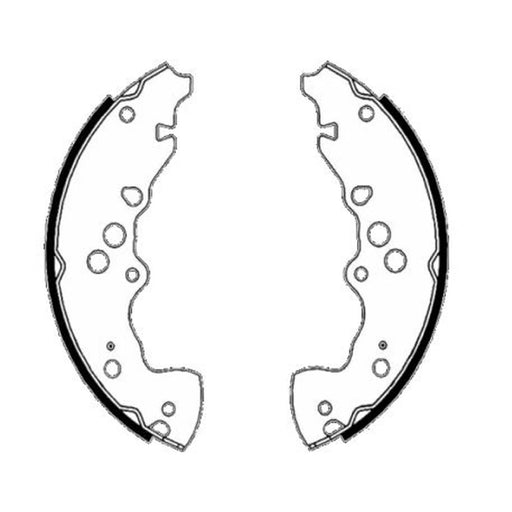 Mintex Brake Shoe Set Axle Kit MFR752