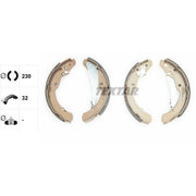 Textar Brake Shoe Set Axle Kit 91052400