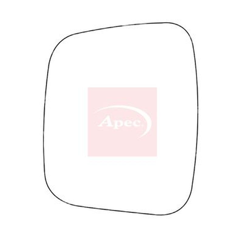 Apec Exterior Wing Mirror Glass Left AMS2115