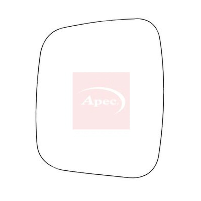 Apec Exterior Wing Mirror Glass Left AMS2115