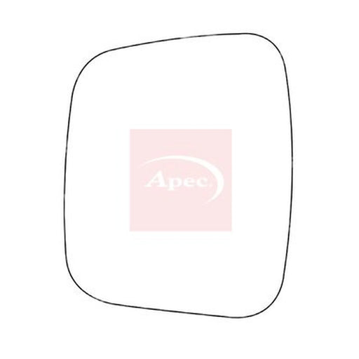 Apec Exterior Wing Mirror Glass Left AMS2115