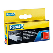 Rapid 53/12B 12mm Galvanised Staples (Box 2500) - 11859625