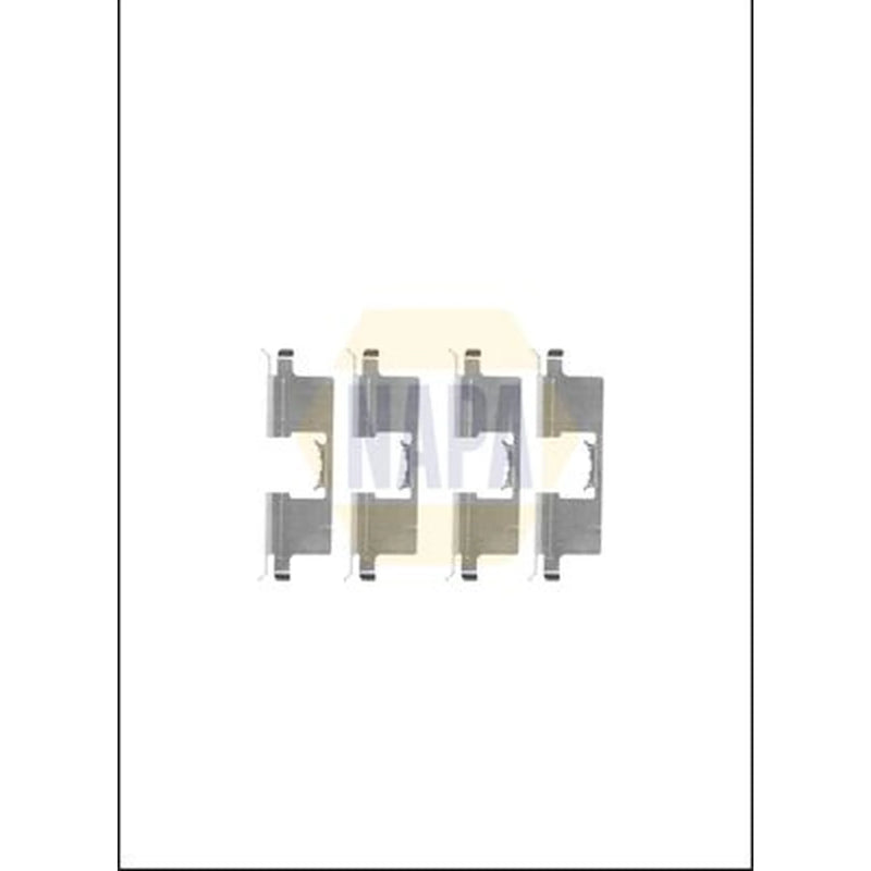 NAPA Brake Pad Accessory Fitting Kit Rear NFK1175