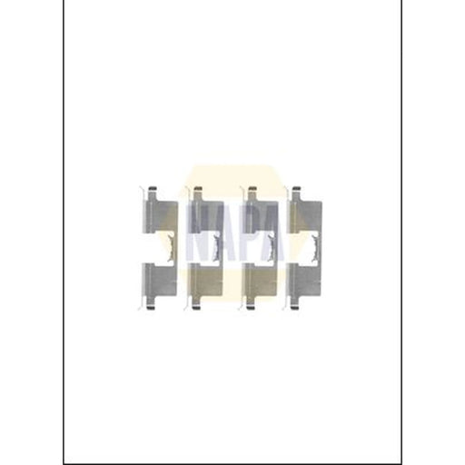 NAPA Brake Pad Accessory Fitting Kit Rear NFK1175