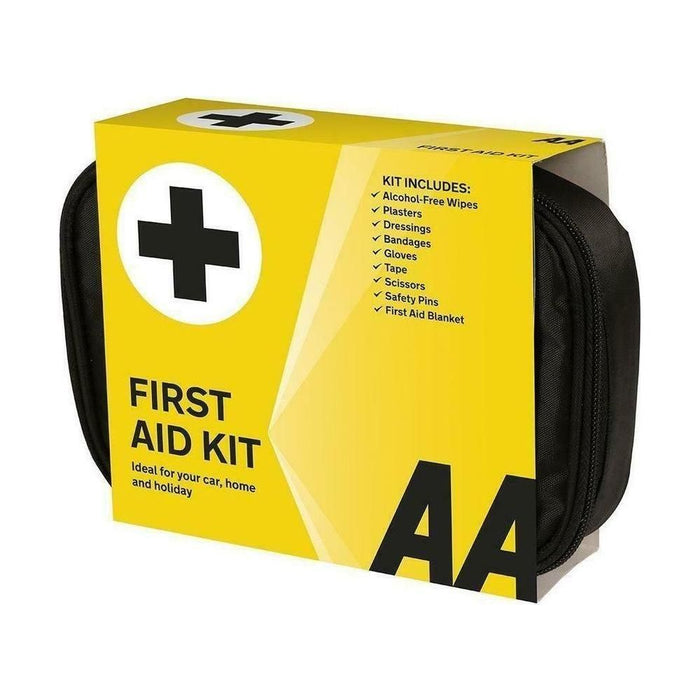AA 45 Piece First Aid Kit Medical Emergency Bag Travel Work Home Car Office Box AA  - Town Parts