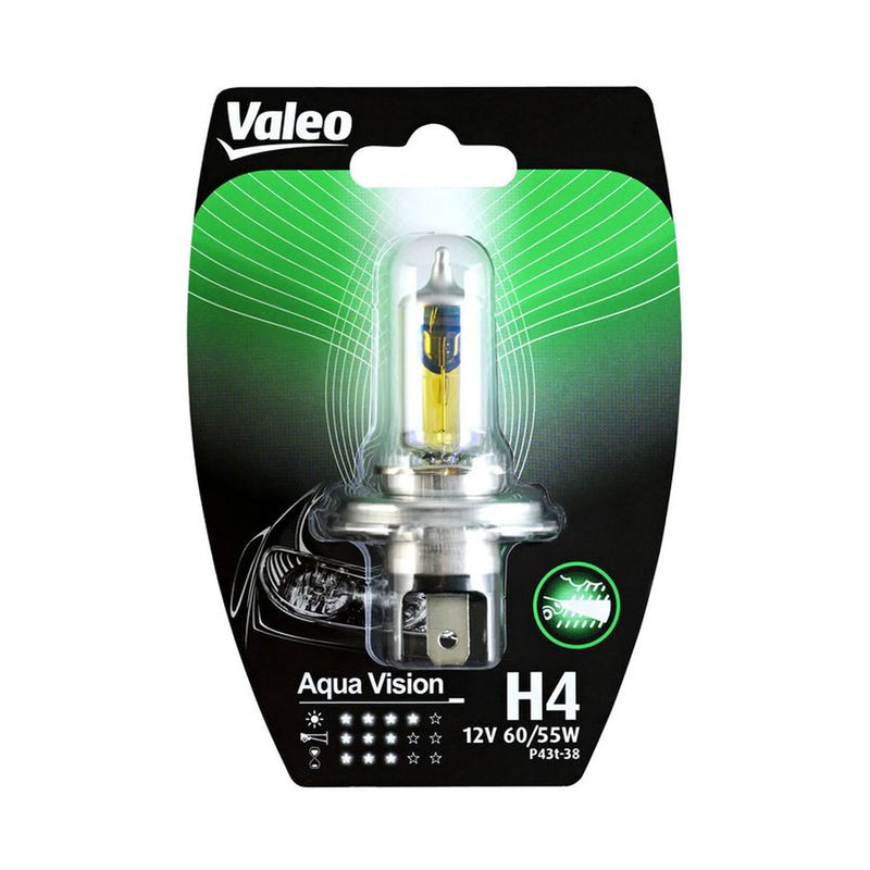 Valeo H4 Bulb Blister Aqua Vision 032514 032514