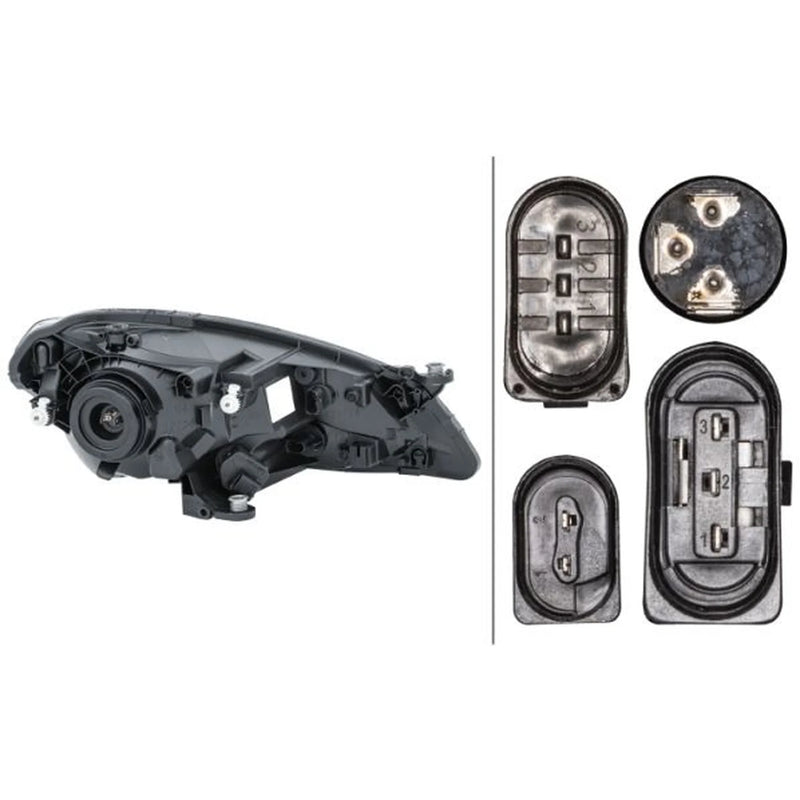 Hella Headlight Headlamp PY21W Left 1EJ 010 671-011