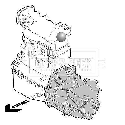 BORG & BECK BEM4349 Engine Mounting Left Upper Fits Opel Movano Renault Vauxhall Borg & Beck - Town Parts