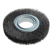 Lessmann Wheel Brush D150mm x W23-25 x 50 Bore Steel Wire 0.30 + Adaptors Set 3