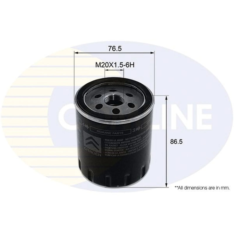 Comline Engine Oil Filter EOF325