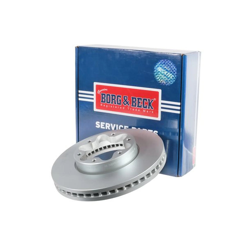Borg & Beck 2 x Vented Front Brake Discs BBD6357S