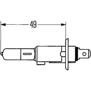 Hella Car Light Bulb H1 P14.5s 12V 100W 8GH 002 089-153