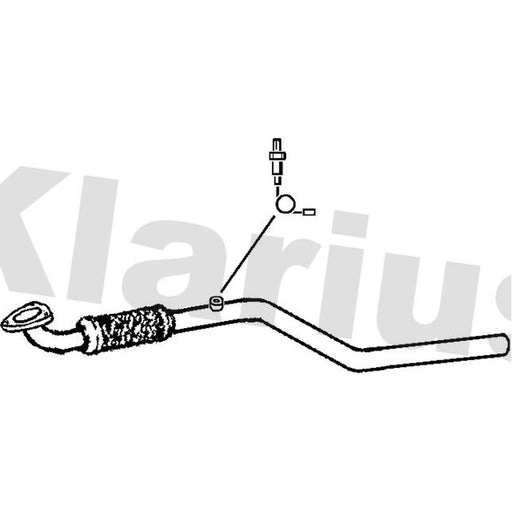 Klarius Exhaust Pipe OD GM662D
