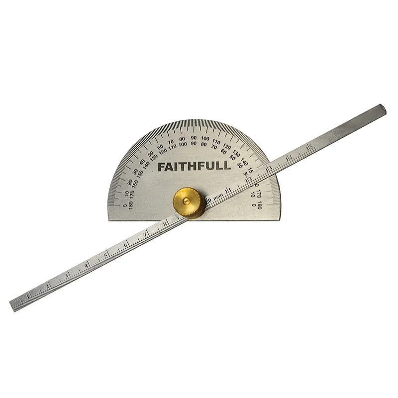 Faithfull Depth Gauge with Protractor 150mm (6in) - FAIGAUGEDEPT