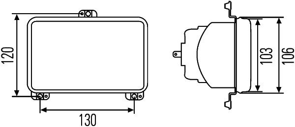 Hella Insert, headlight Right 1AB 006 277-127 V31547310