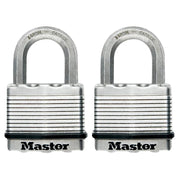 Master Lock Excell™ Laminated Steel 50mm Padlock - 25mm Shackle - Keyed Alike x