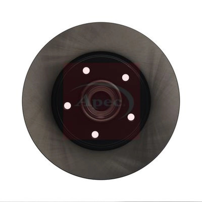 Apec 2 x Solid Rear Brake Discs DSK2457