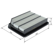 Bosch Engine Air Filter F 026 400 831