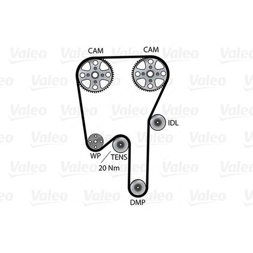 Valeo Timing Belt & Water Pump Kit 614669