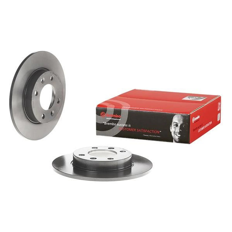 Brembo 2 x Solid Rear Brake Discs 08.9719.11