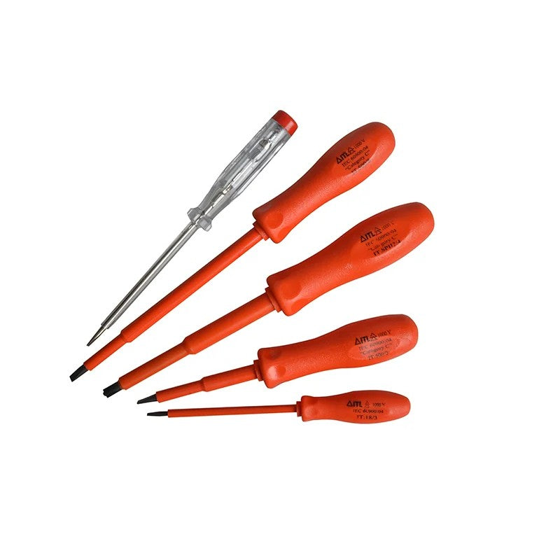 ITL Insulated Insulated Screwdriver Set, 5 Piece - UKC-02150