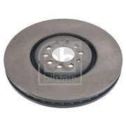 Febi 2 x Front Internally Vented Brake Discs 108206