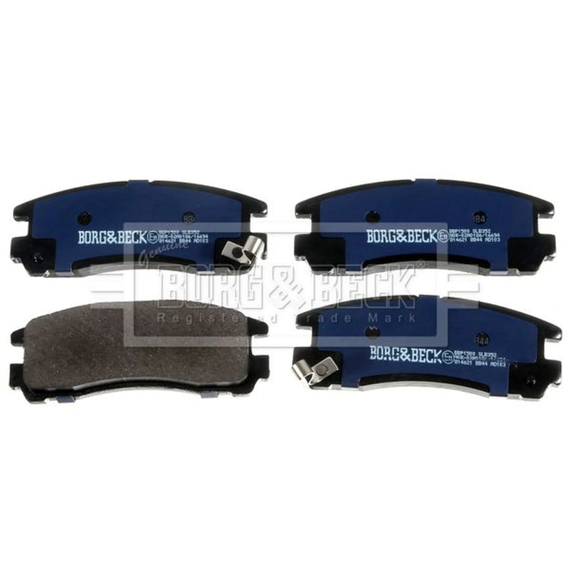 Borg & Beck 4 x Rear Brake Pad Set BBP1500