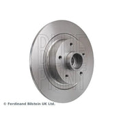 Blue Print 2 x Solid Rear Brake Discs ADR164309