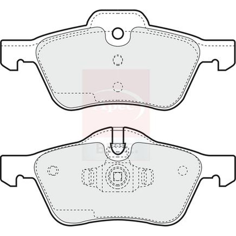Apec Front Brake Pad Set PD3066