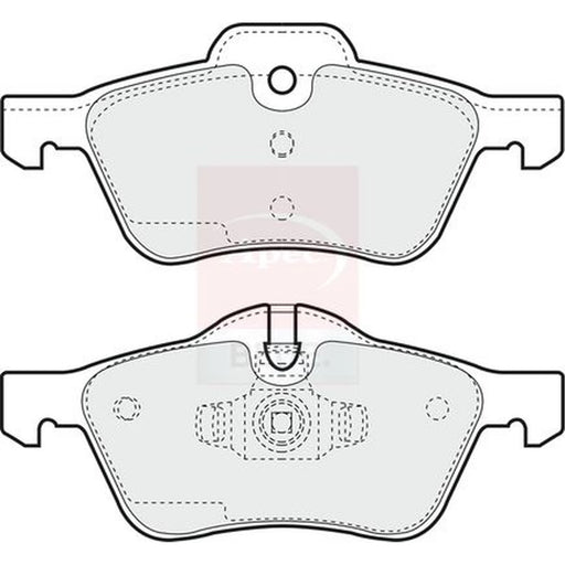 Apec Front Brake Pad Set PD3066