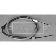 Borg & Beck Handbrake Cable Left Rear BKB3388