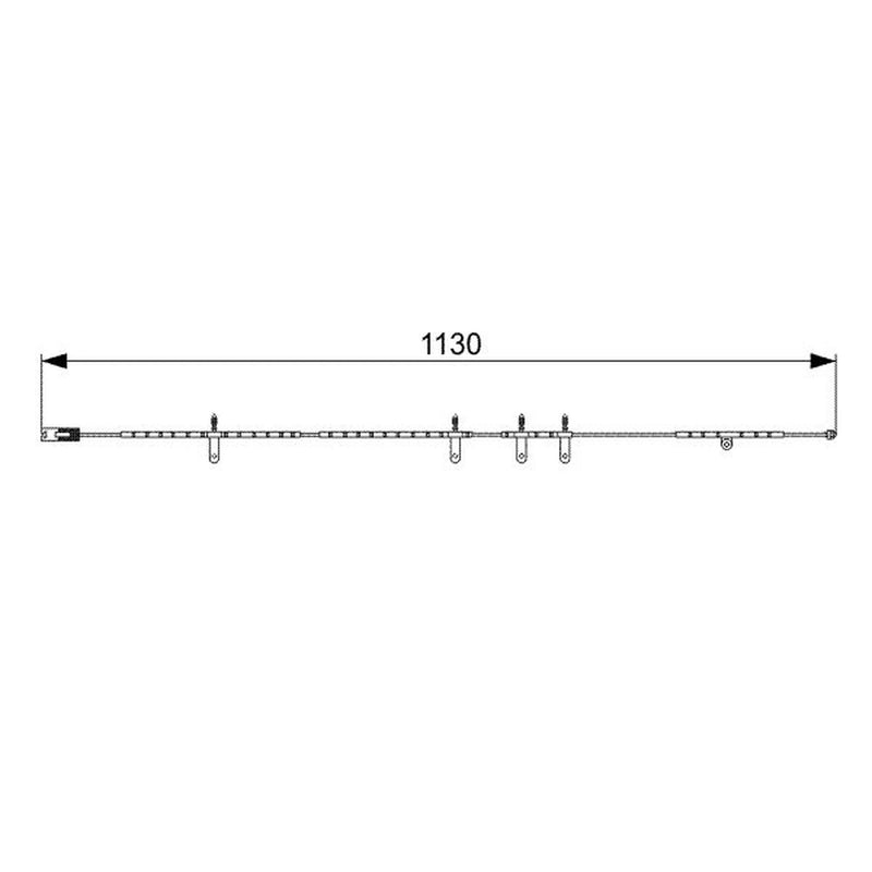 Bosch Brake Pad Wear Sensor Rear 1 987 473 016