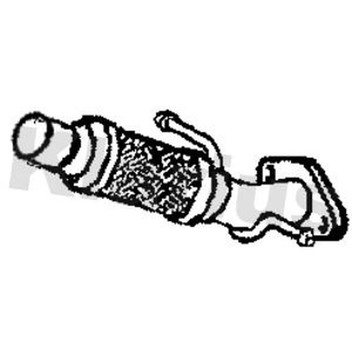 Klarius Exhaust Pipe OD FE1572D
